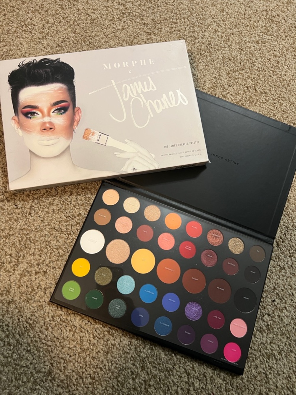 MORPHE X JAMES CHARLES Artistry Palette